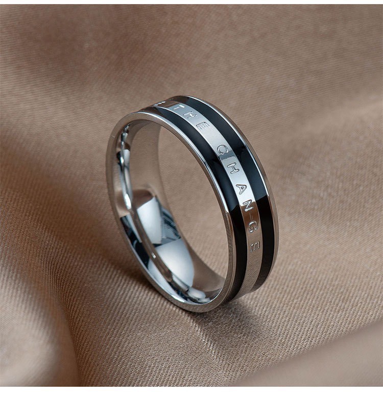 ステンレスリング CHANGEリング 指輪 ピンキーリング ステンレス指輪 金属アレルギー対応 つけっぱなしOK の画像3