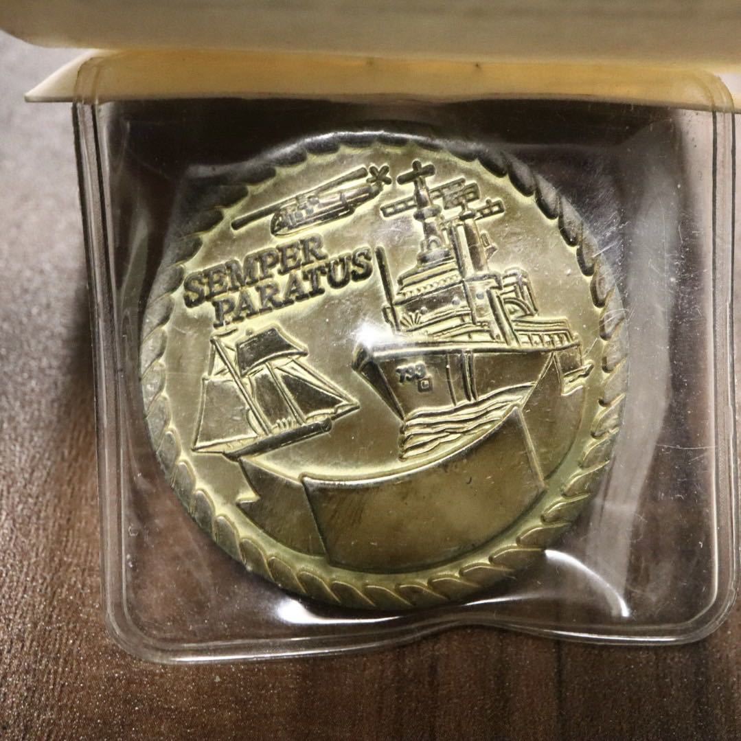 【未開封】Challenge Coin チャレンジコイン 第1空挺団 米沿岸警備隊 アメリカ 記念メダル 2つ まとめ_画像3
