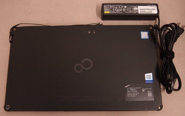 NoT414☆Arrows Tab Q738/V-PV Core i5-8250U 1.6GHz/メモリ8GB/SSD128GB完全消去済/13.3型FULLHDタブレット液晶/メンテ可能な方向け☆_画像3