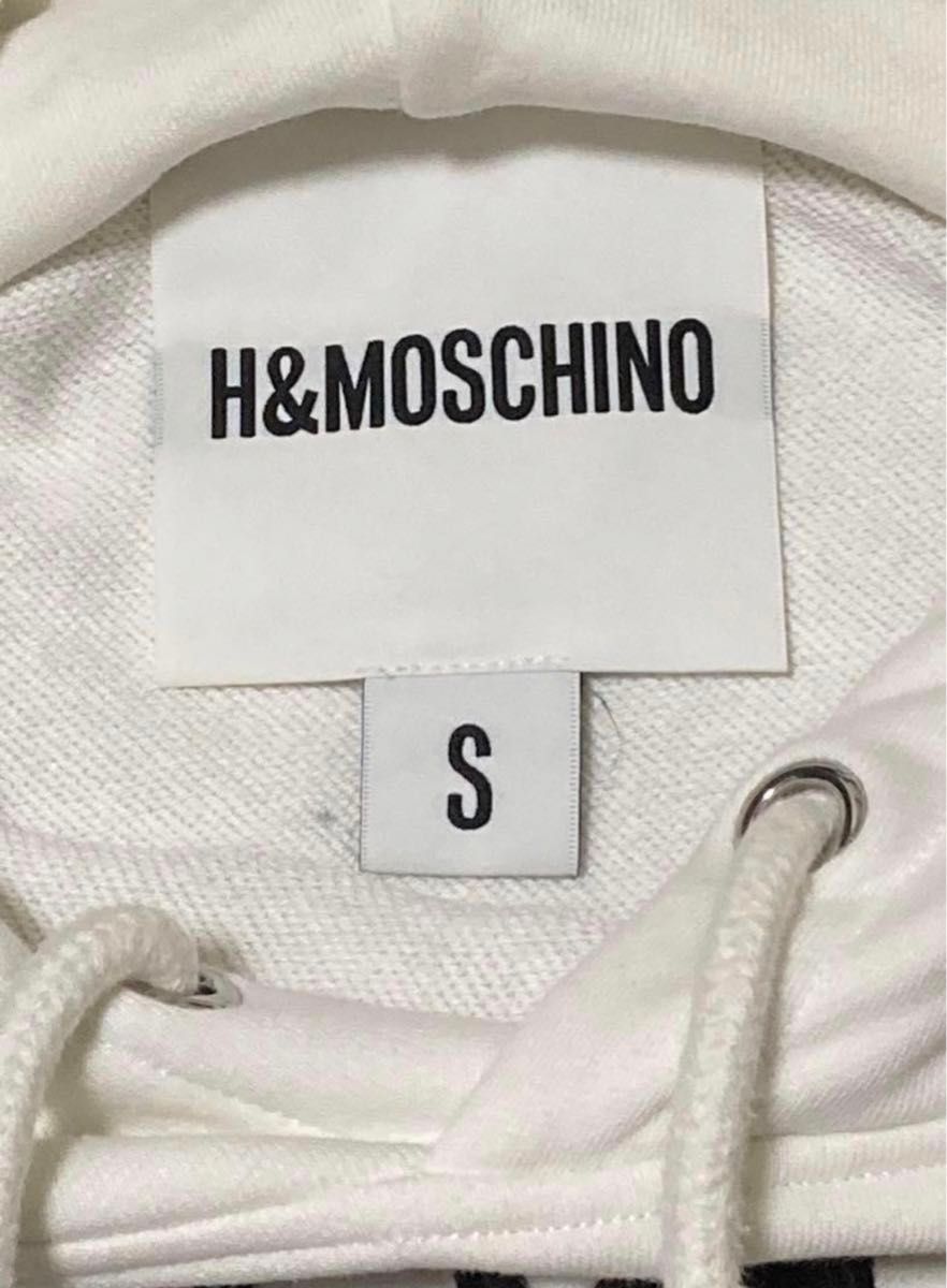 [美品]H&M ×MOSCHINO ディズニーコラボパーカー オーバーサイズS