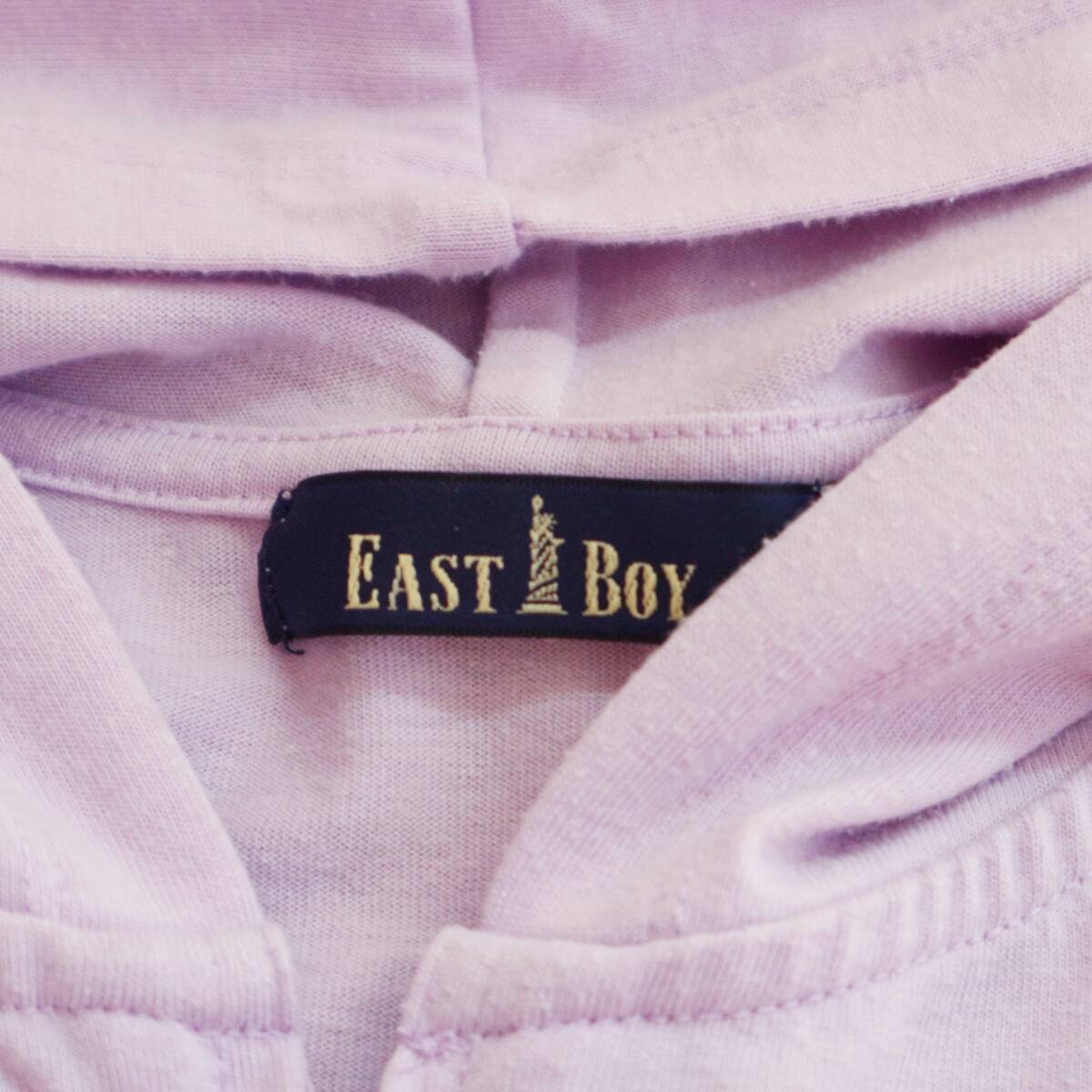 100円☆EASTBOY イーストボーイ パーカー ラベンダー 11_画像2