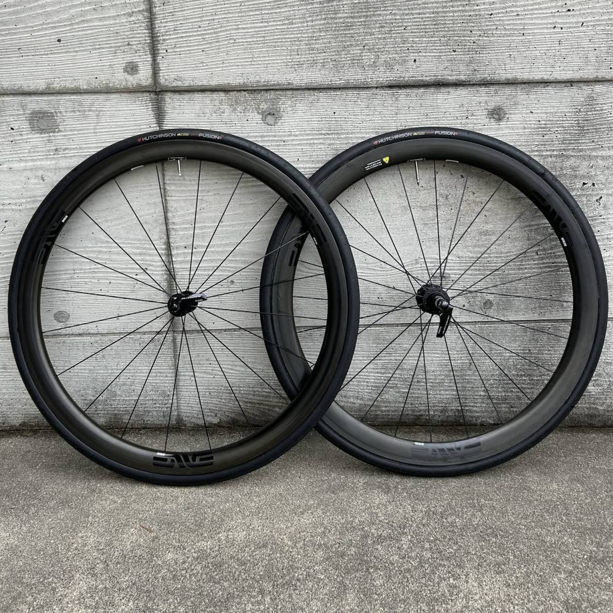 【1万円スタート】 ENVE SES3.4 ONYX VesperROAD エンヴィ ヴェスパー セラミックベアリング カーボンホイール ロードバイク 【送料無料】_画像1