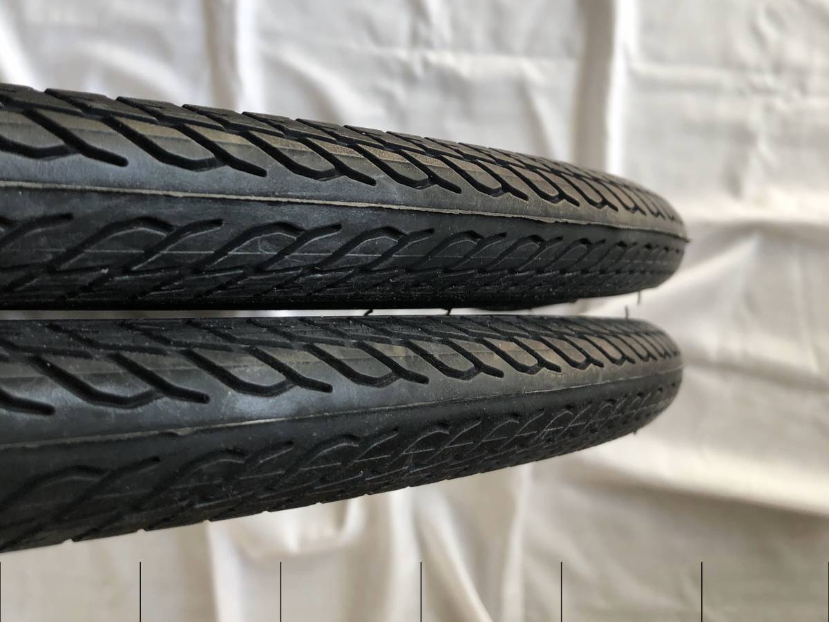 【送料無料】ブリヂストン(BRIDGESTONE) E-マイティロード 電動アシスト自転車用タイヤ 27×1-1/2 2本セット ブラックの画像4