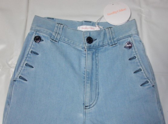 SALE! unused See by Chloe SEE BY CHLOE lady's * Denim pants * size 34. 