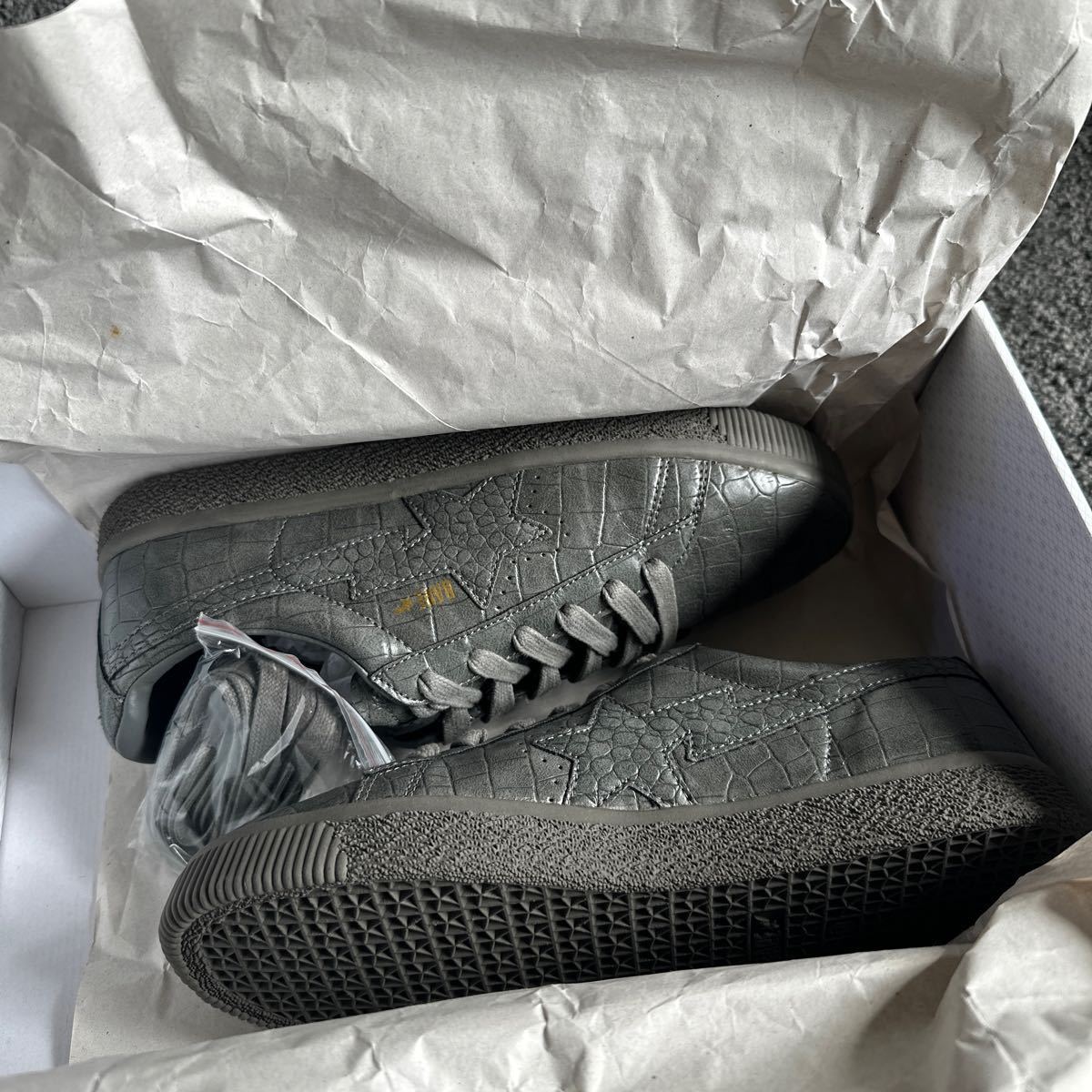 グレークロコA BATHING APE BAPE STA(ベイプスタ) ベイプ US9 27 グレークロコA BATHING APE BAPE STA(ベイプスタ) ベイプ US9 27
