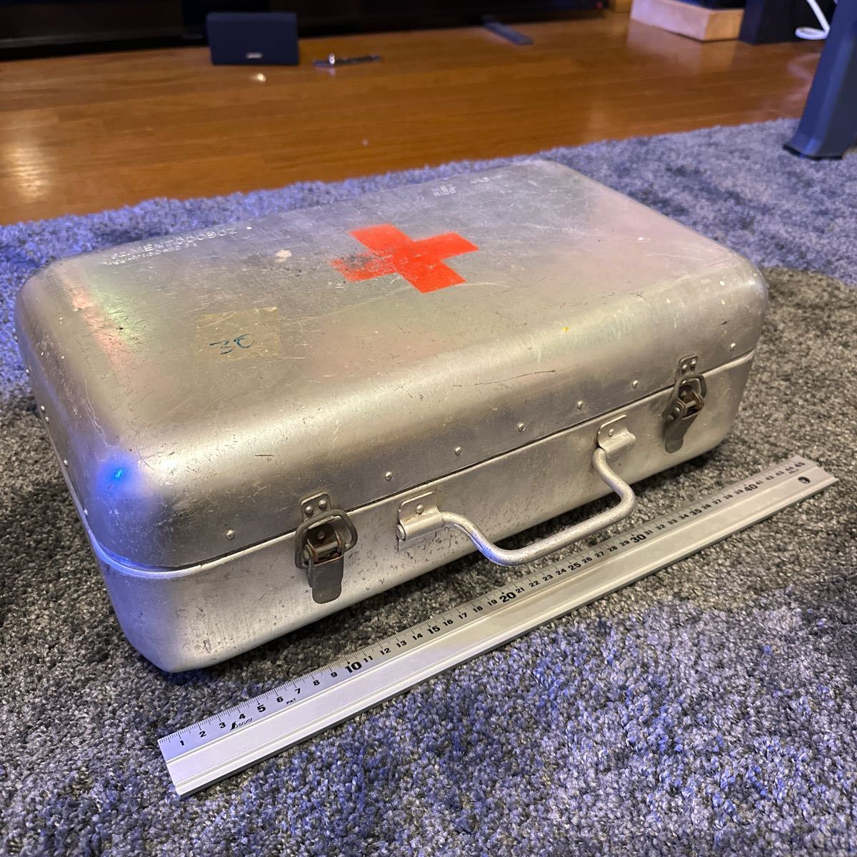  aluminium контейнер box аптечка первой помощи первая помощь армия багажник ящик для инструментов коробка для рыболовной снасти Zero - li