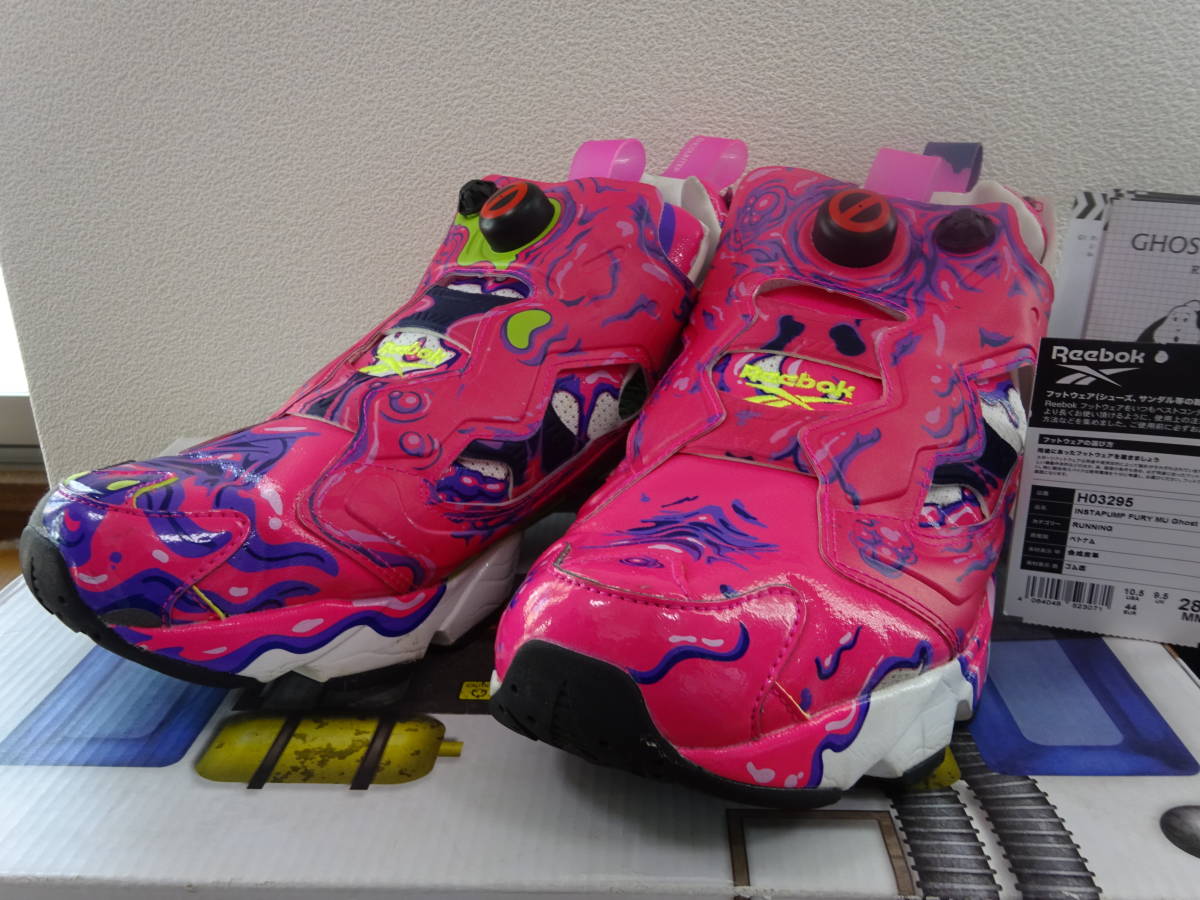 ☆used☆Reebok☆リーボック Reebok スニーカー ゴーストバスターズ インスタポンプフューリー MU☆Ghostbusters INSTAPUMP FURY MU H03295_画像8