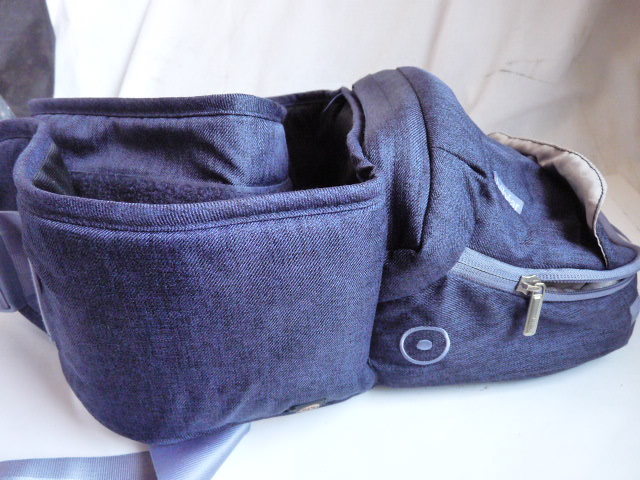  superior article * baby amour . part seat hip seat dark blue Bebear Travel at Ease