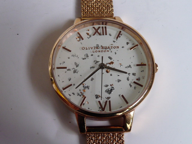 美品◆OLIVIA BURTON LONDON オリビアバートン OB067 腕時計の画像1