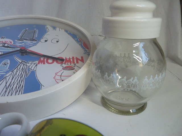 ムーミン Moomin ミイ いろいろ◆掛け時計/マグカップ/ガラス保存容器/缶/キーホルダー_画像6