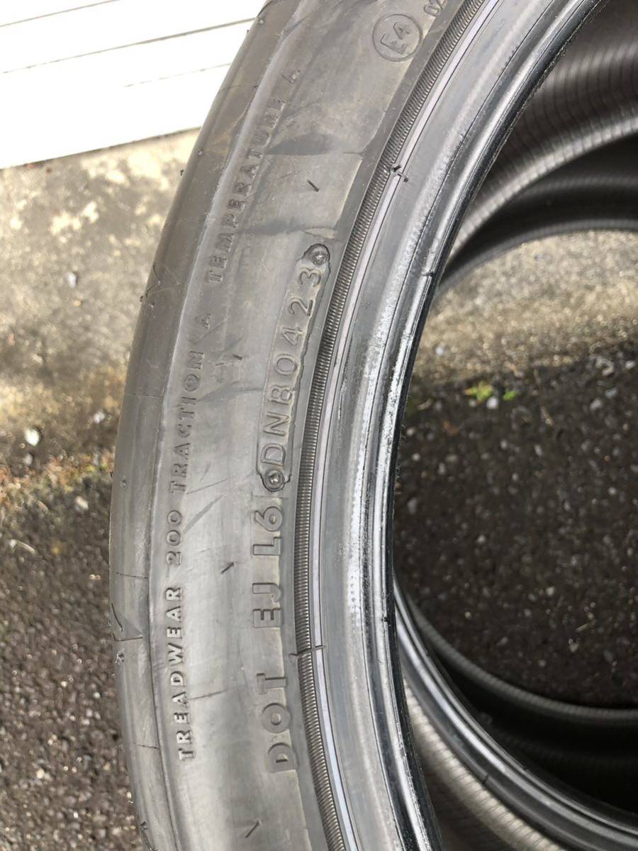 ブリヂストン ポテンザ　RE71RS 285/35R20 2本　23年製造　中古　バリ山　R35 GTR _画像5