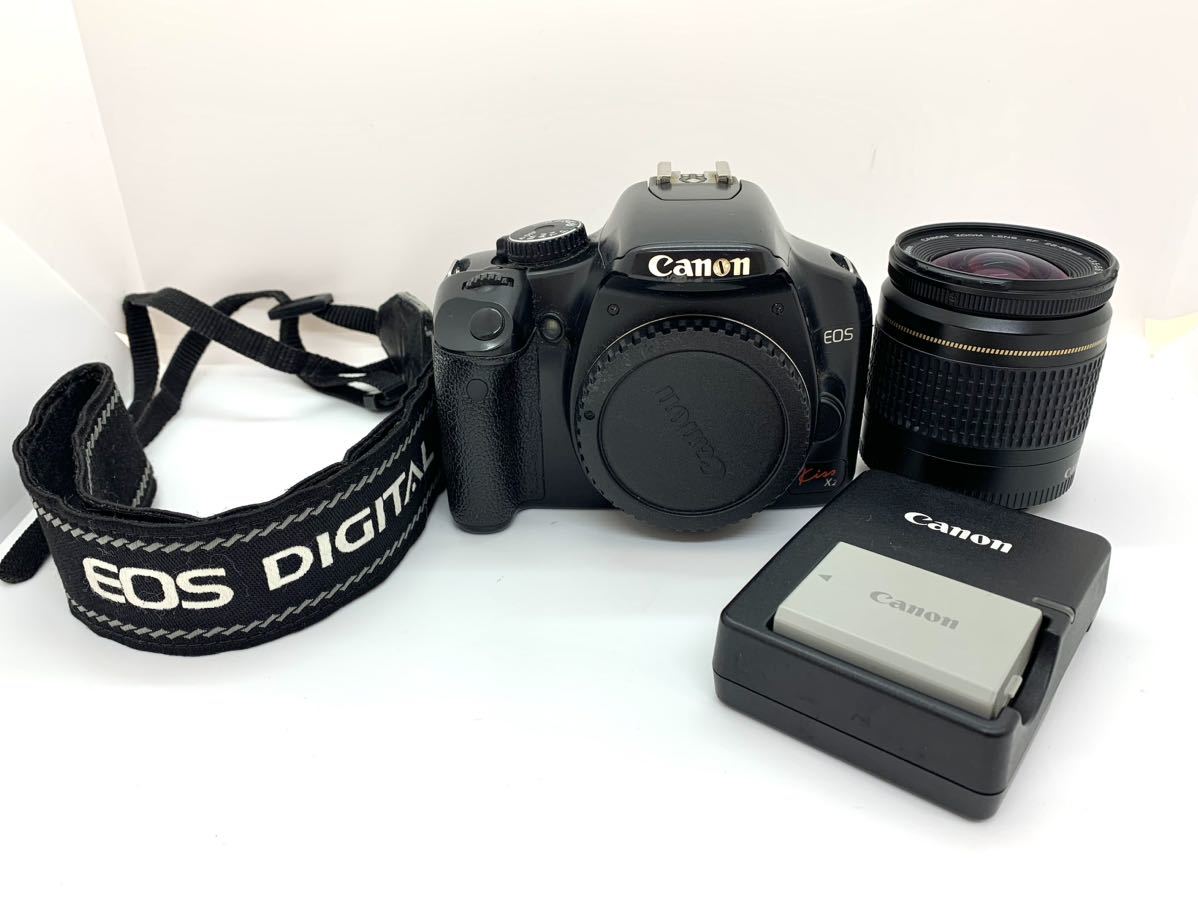 (OH126他)おまとめカメラ&レンズ！Canon キャノン EOS Kiss X2 LENS EF 28-80mm 1:3.5-5.6 Ⅲ Nikon COOLPIX S9300 YASHICA Electro35_画像2