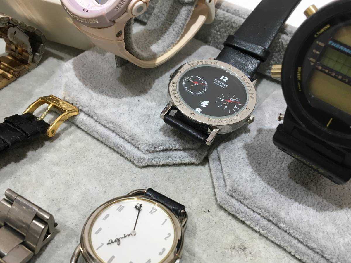 (T2680～）【１円スタート！】GUCCI　アニエスベー　CASIO　Baby-G　ELGIN　COCOchnisty　時計 おまとめ 計14点 ジャンク 不動 現状品 _画像10