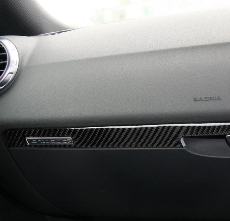 アウディ TT TTRS 8J 助席　収納箱　装飾ステッカートリムカバー　右ハンドル用 2006-2015年_画像7
