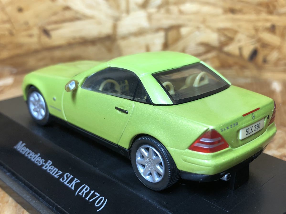 ヘルパ 1/43 メルセデス ベンツ SLK R170 グリーン_画像7