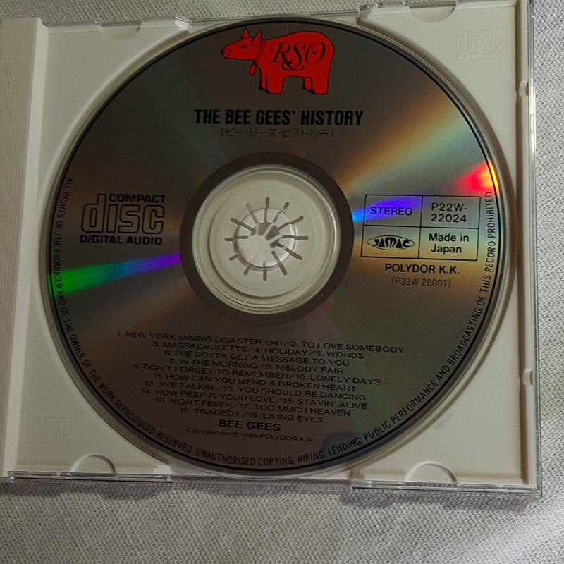 THE BEE GEES「THE BEE GEES' HISTORY」＊ビージーズの栄光の足跡が年代毎に納められたアルバム_画像4