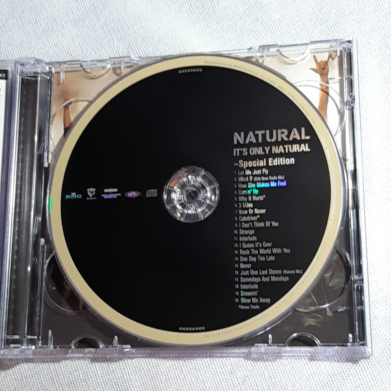 NATURAL「IT'S ONLY NATURAL」＊Backstreet BoysやNSYNCの生みの親、ルー・パールマンによって発掘され結成されたNATURALの2ndアルバム_画像4