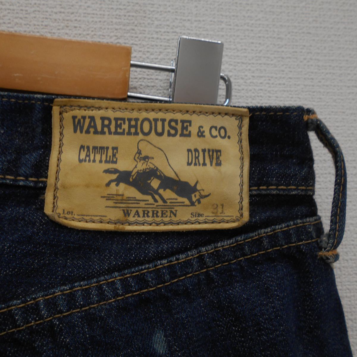 WAREHOUSE ウエアハウス CATTLE DRIVE デニムパンツ ジーンズ ジーパン 31 10114370_画像8