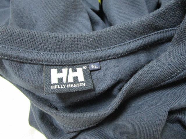 美品 ヘリーハンセン HELLY HANSEN ロングスリーブフラッグロゴティー L/S Flag Logo Tee HE32127 ネイビー WL_画像6