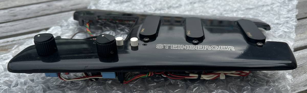STEINBERGER スタインバーガー GL-3 FACE PLATE EMG フェイスプレート 電気系統アッセンブリー付き ピックアップはジャンクとして_画像10