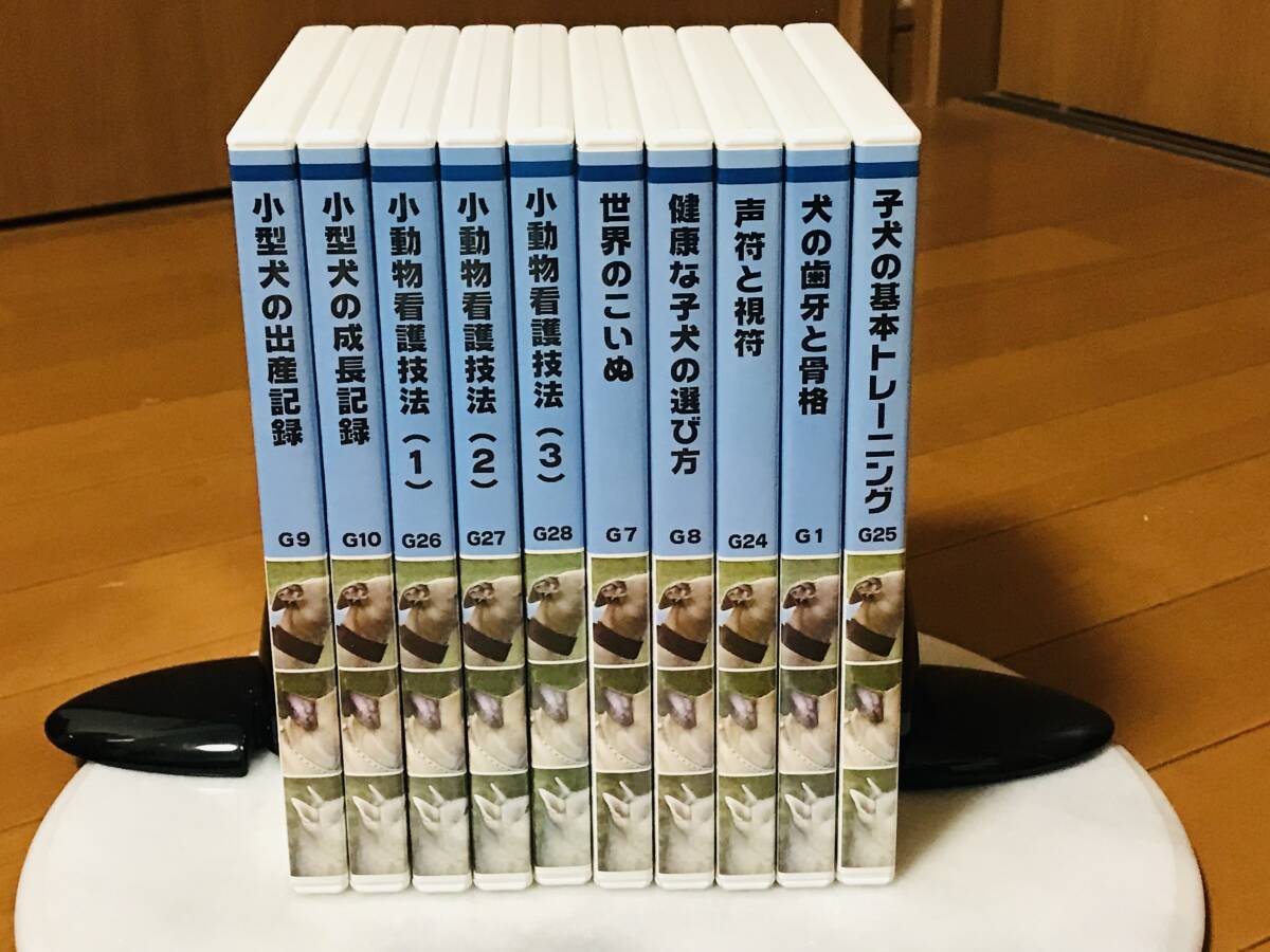 ★DVD 日本畜犬学会 JPBA監修 ペット技法DVDシリーズ 10巻組★即決★_画像3