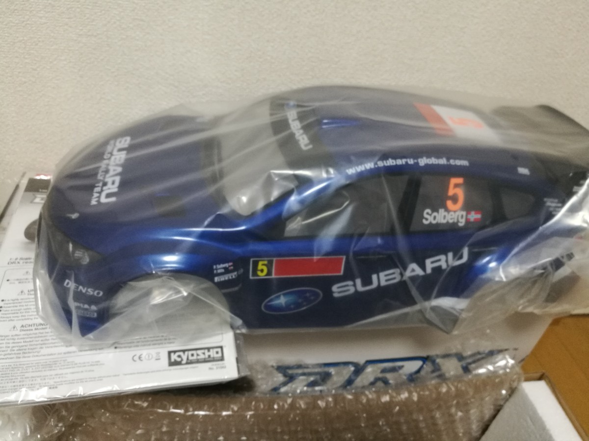 【新品】京商 1/9 DRX スバルインプレッサWRC 2008 レディセット2.4GHz(メカ付き工場組立済み) ラジコン 絶版 No.31051Jの画像5