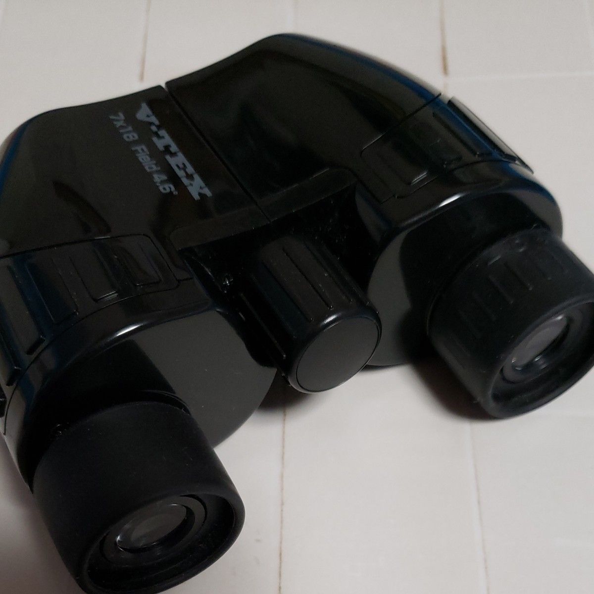 V-TEX 双眼鏡 ブラック 黒 7倍 VT-7018BK 小型 軽量 携帯 オペラグラス スコープ Kenko ケンコー