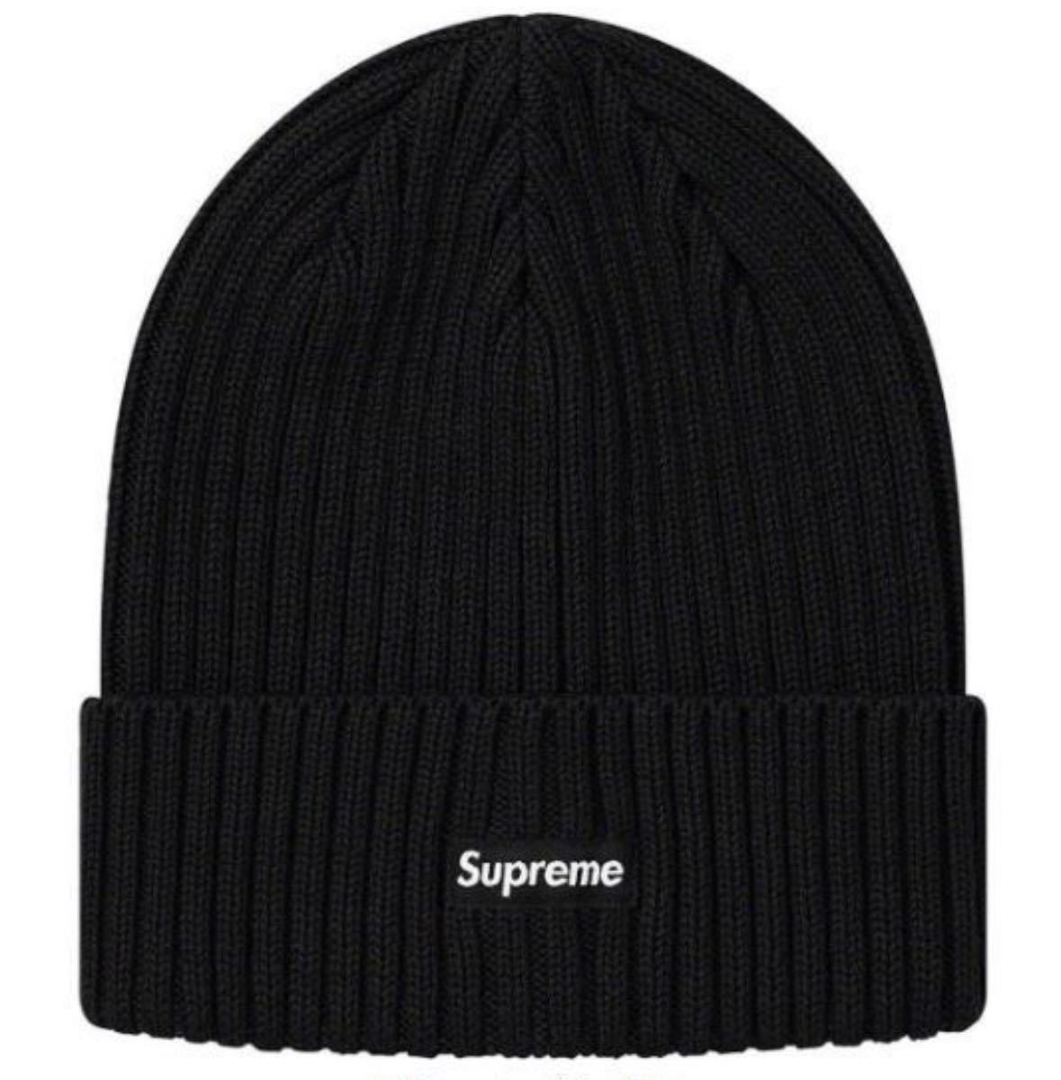 ★激レア☆Supreme Overdyed Beanie ニットキャップ 黒 black_画像1