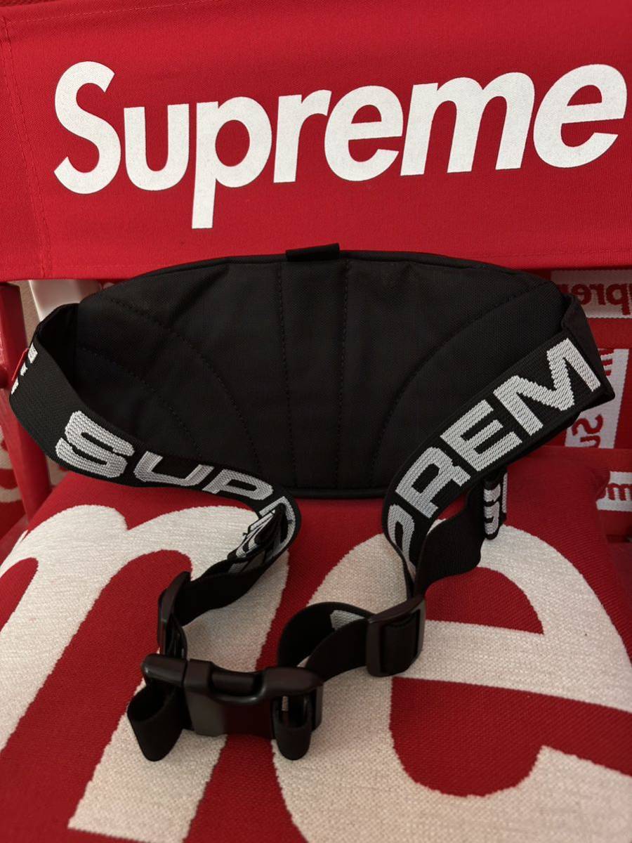 ☆超激レア☆Supreme シュプリーム Waist Bag ウエストバッグ ボディバッグ black ブラック 黒 _画像7