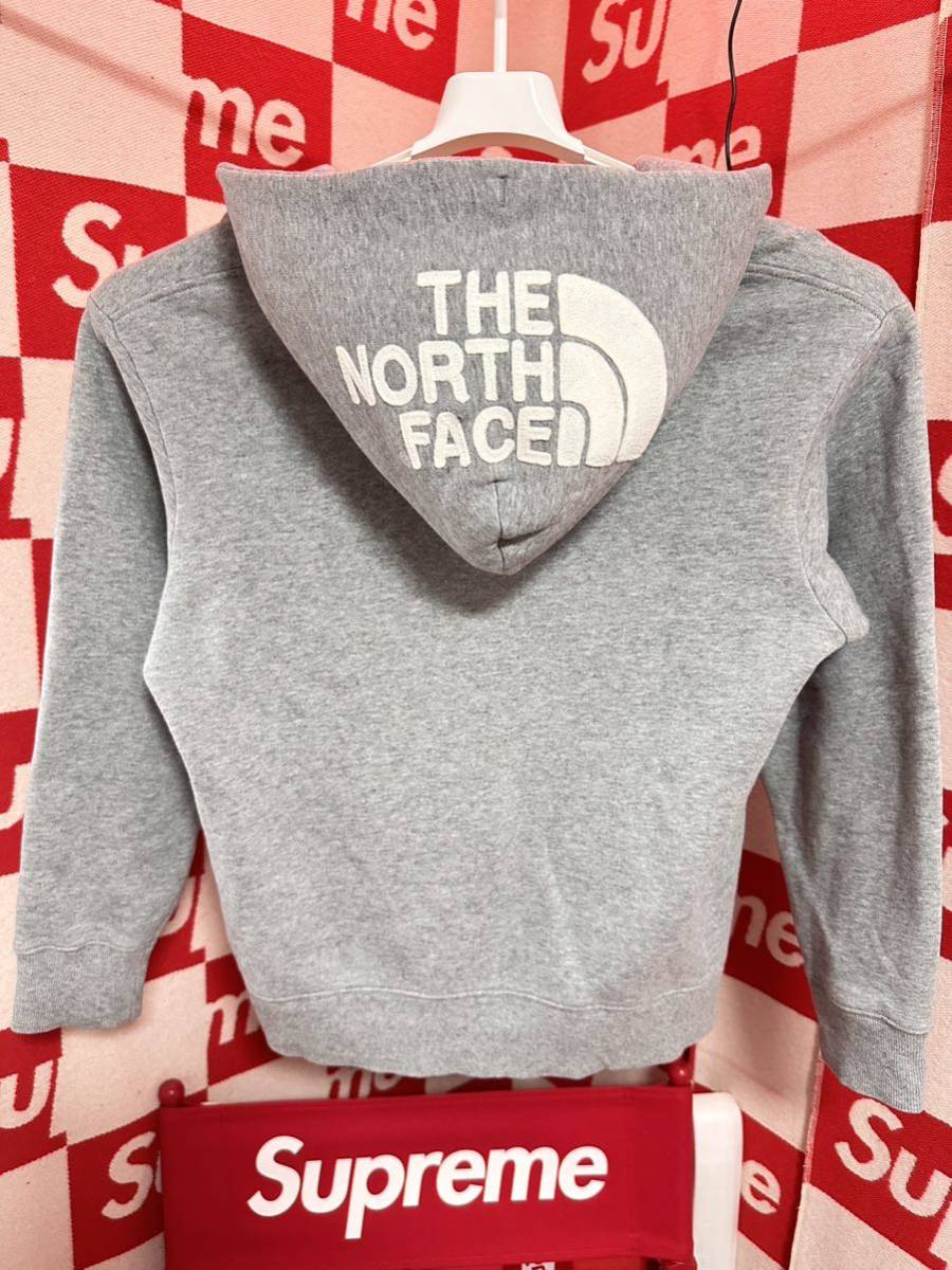 ☆THE NORTH FACE☆ ジップアップパーカー フードロゴ 刺繍 ザ ノースフェイス_画像1