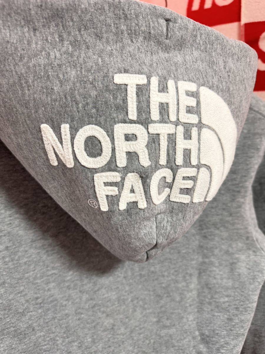 ☆THE NORTH FACE☆ ジップアップパーカー フードロゴ 刺繍 ザ ノースフェイス_画像4