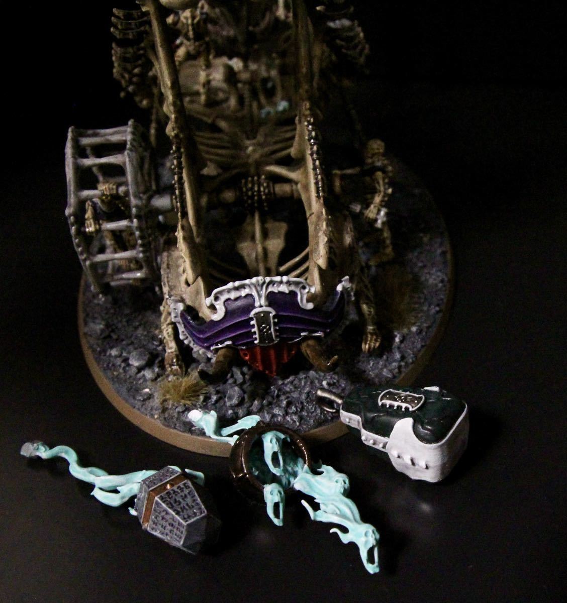 warhammer ウォーハンマー　MORTEK CRAWLER塗装済完成品 _画像7