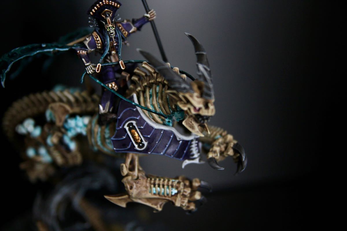 warhammer ウォーハンマー　ARKHAN THE BLACK, MORTARCH OF SACRAMENT 塗装済み　完成品_画像7