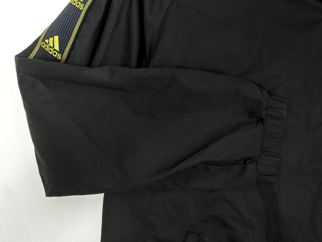 adidas アディダス ジャケット パンツ セットアップ sizeL/黒ｘ黄 ◇■ ☆ eba5 メンズの画像3