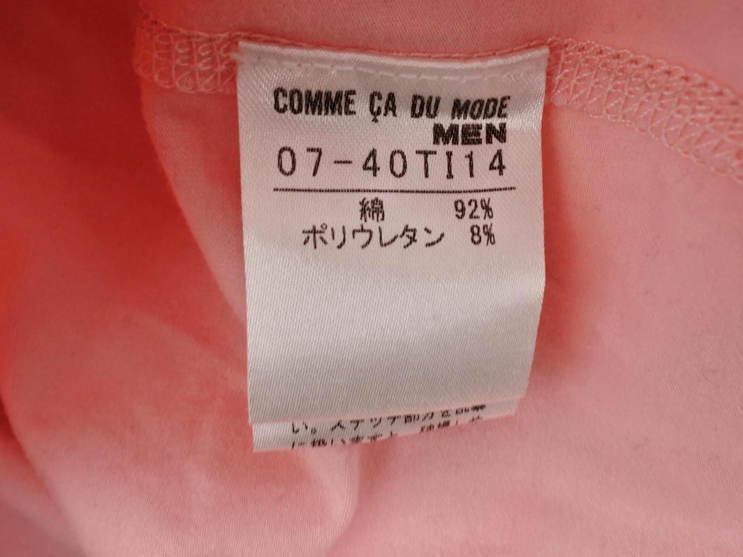 COMME CA DU MODE コム サ デ モード MEN Vネック 長袖 カットソー sizeL/ピンク ◇■ ☆ ebb6 メンズ_画像5