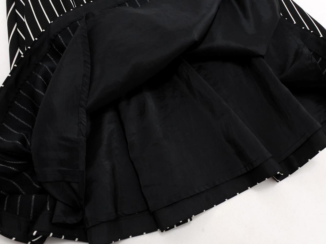 mimi＆roger ... и ...  в полоску    длинный    юбка  size38/ черный  ■◇ ☆ ebc3  женский 