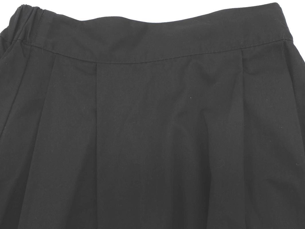 CLASSICAL ELF クラシカルエルフ タック ロング スカート sizeS/黒 ■■ ☆ ebc6 レディース_画像3