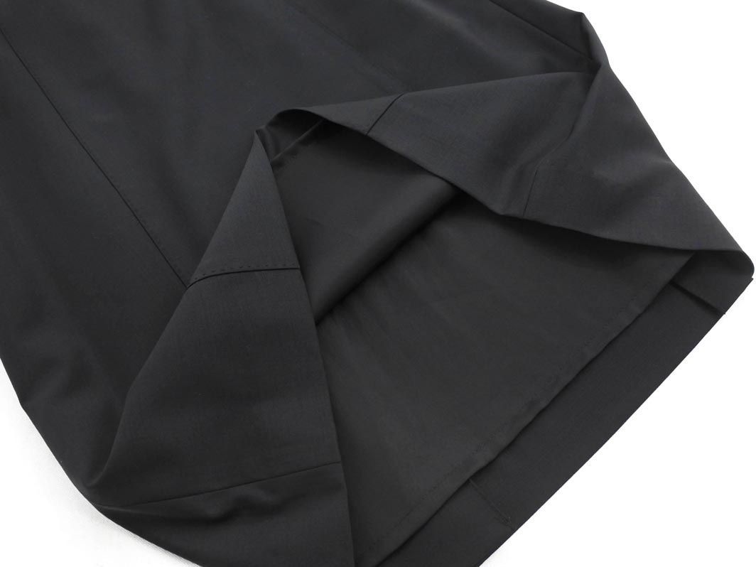 iCB アイシービー セットアップ ジャケット スカート スーツ size7/黒 ■■ ☆ ebc8 レディース_画像8
