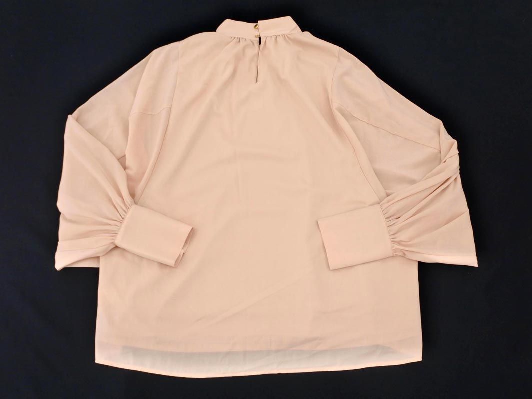  new goods rienda rienda do Le Mans blouse shirt sizeF/ beige #* * ebc8 lady's 