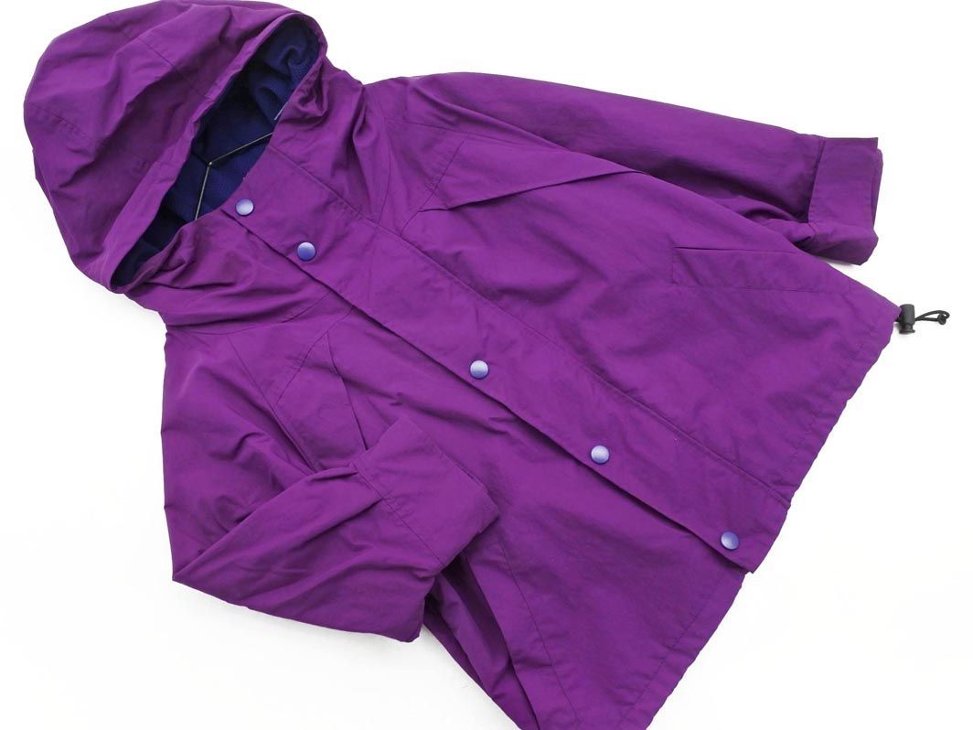 X-girl X-girl mountain parka jacket sizeM(120-130cm about )/ purple #* * ebc8 child clothes 