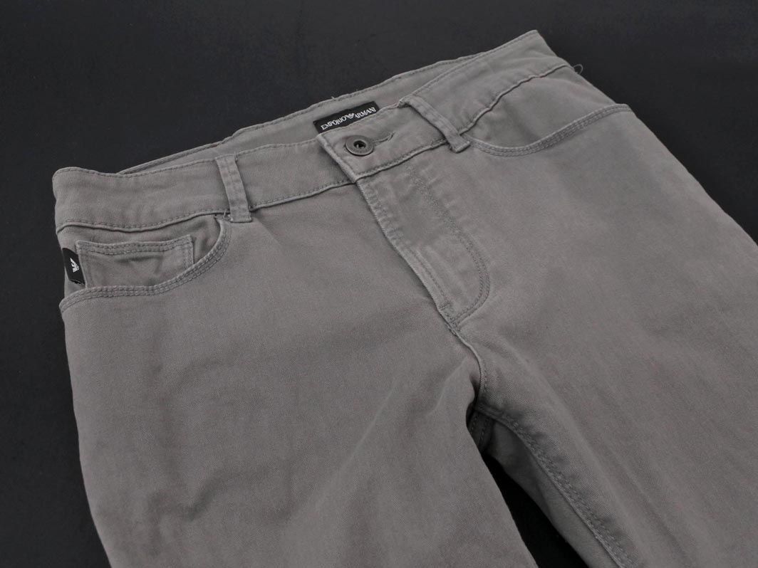 EMPORIO ARMANI Emporio Armani Denim брюки 154cm серый ## * ebc8 ребенок одежда 