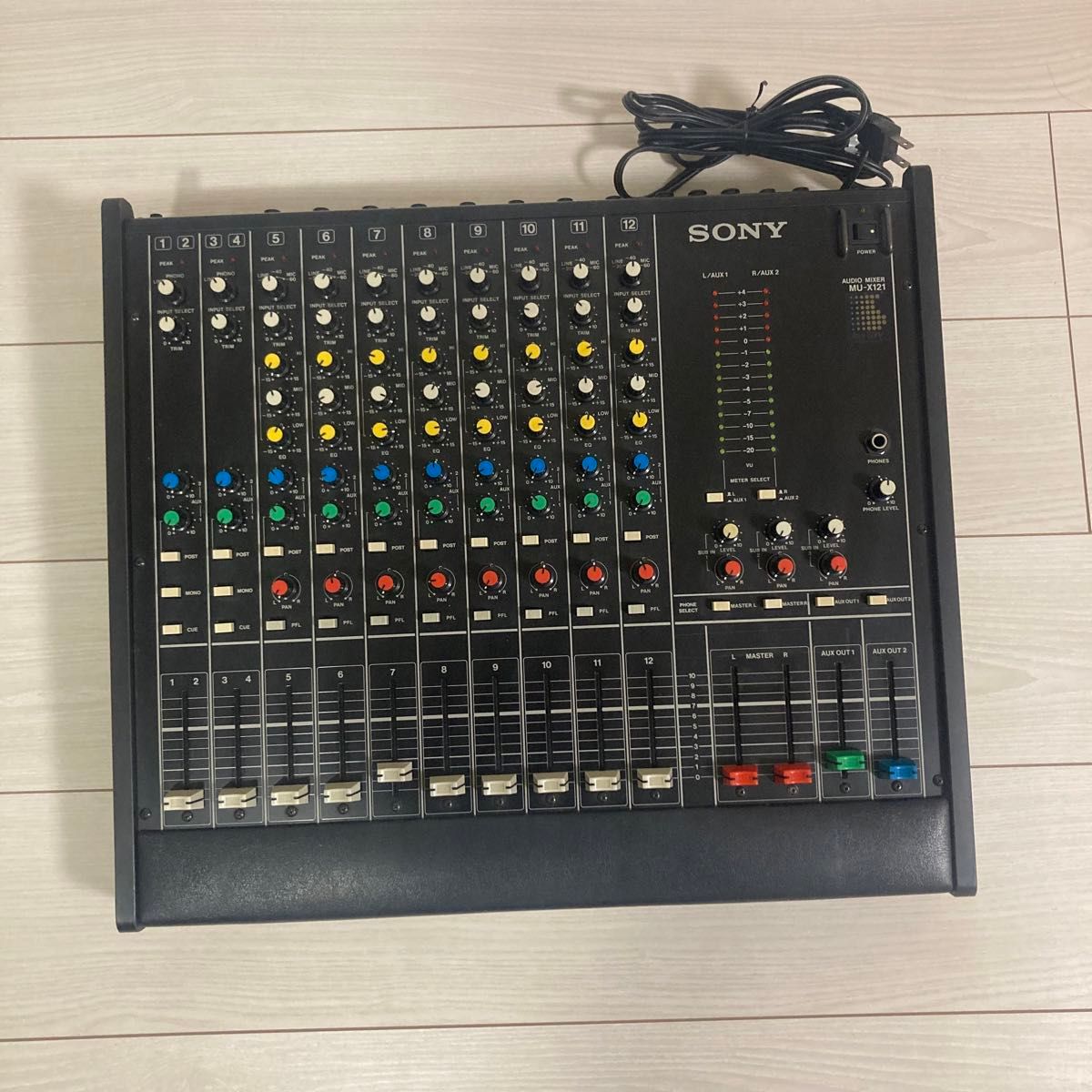 SONY　オーディオミキサー　MU-X121　