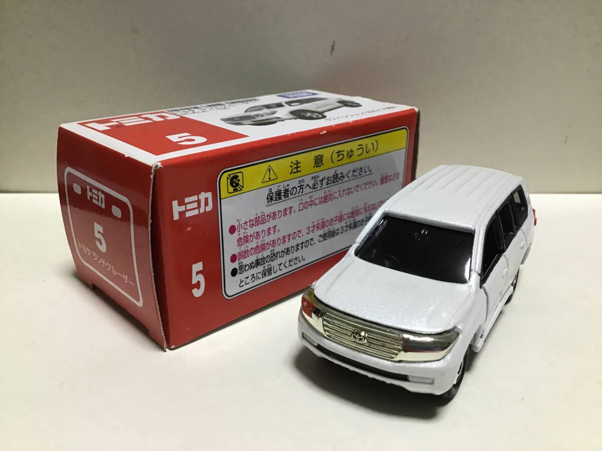 トミカ　赤箱　5 トヨタ　ランドクルーザー　中国製　開封品_画像5