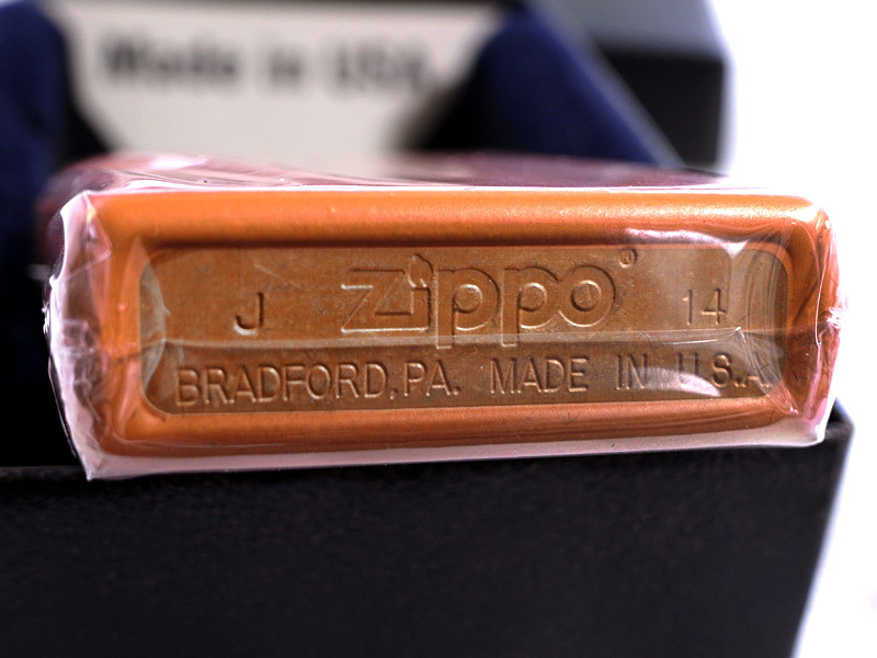 2014年　未使用　ZIPPO■マット　オレンジ　■消費税なし_画像4