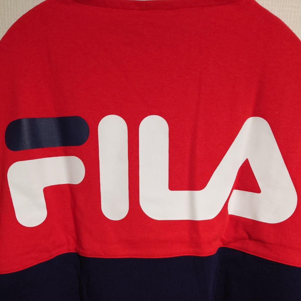 【新品未使用】FILA ロングスリーブカットソー Sサイズ 長袖 Tシャツ_画像4