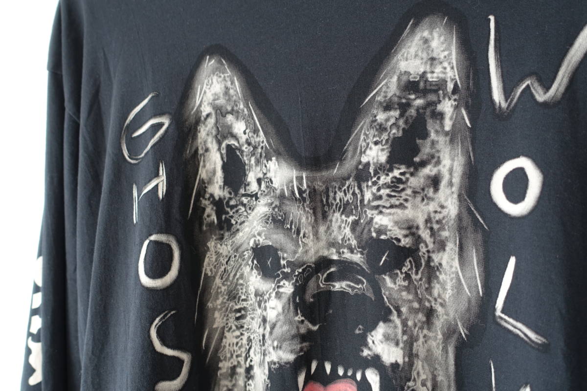 HYSTERIC GLAMOUR ヒステリックグラマー×ゴーストウルフズ THE GHOST WOLVES ロングTシャツ_画像4