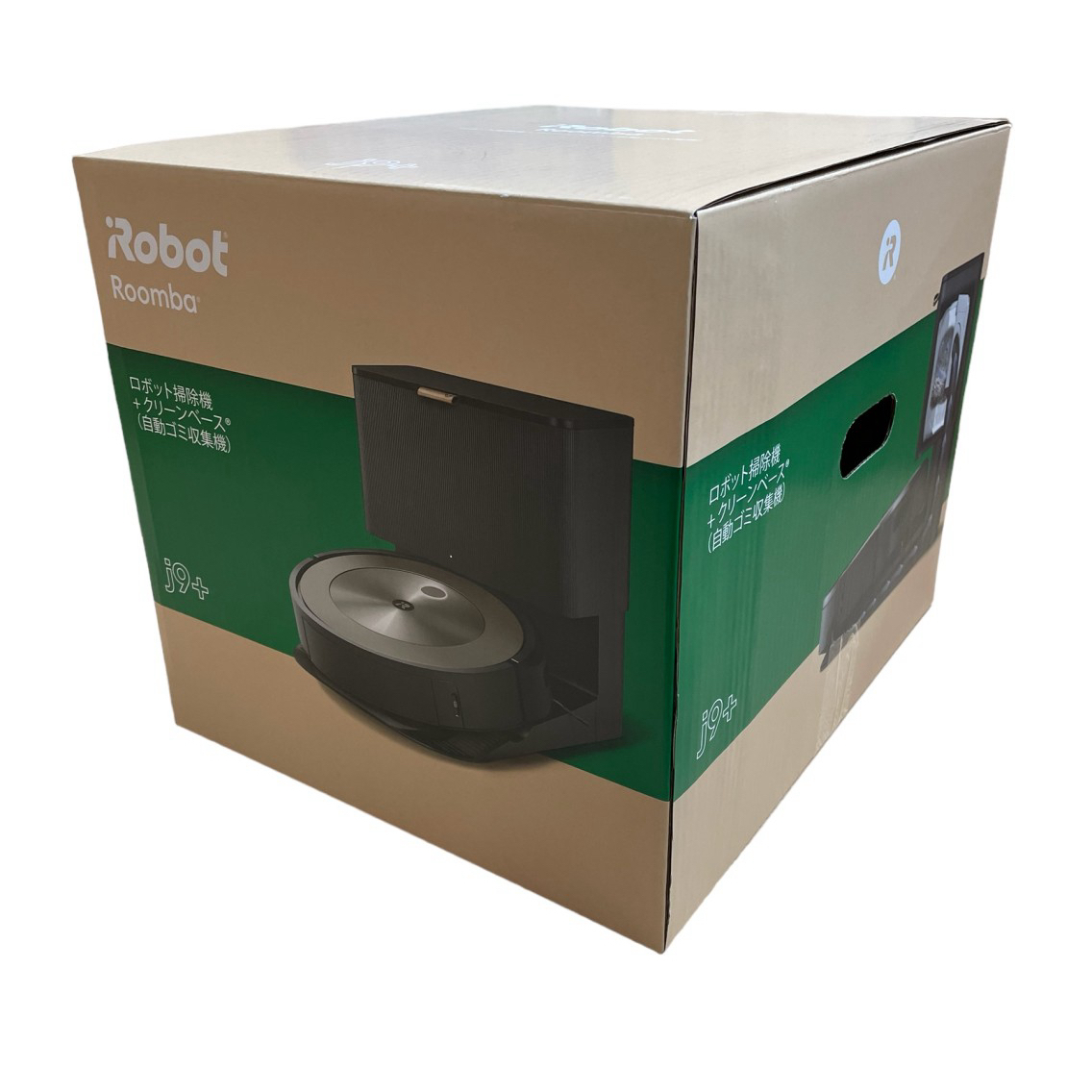 【未開封】iRobot Roomba アイロボット ルンバ j9+★ロボット掃除機★クリーンベース(自動ゴミ収集機)★床拭きロボット★23年製★EG0★