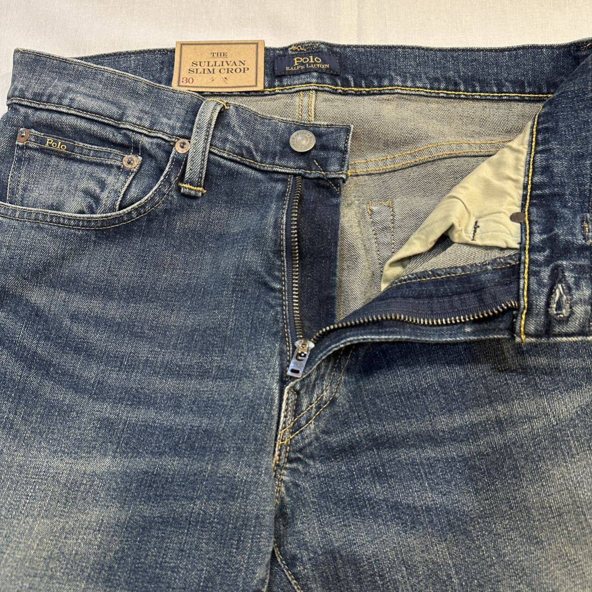 新品未使用品 POLO RALPH LAUREN 加工 SULLIVAN SLIM CROP Denim 新品未使用品 POLO RALPH LAUREN 加工 SULLIVAN SLIM CROP Denim