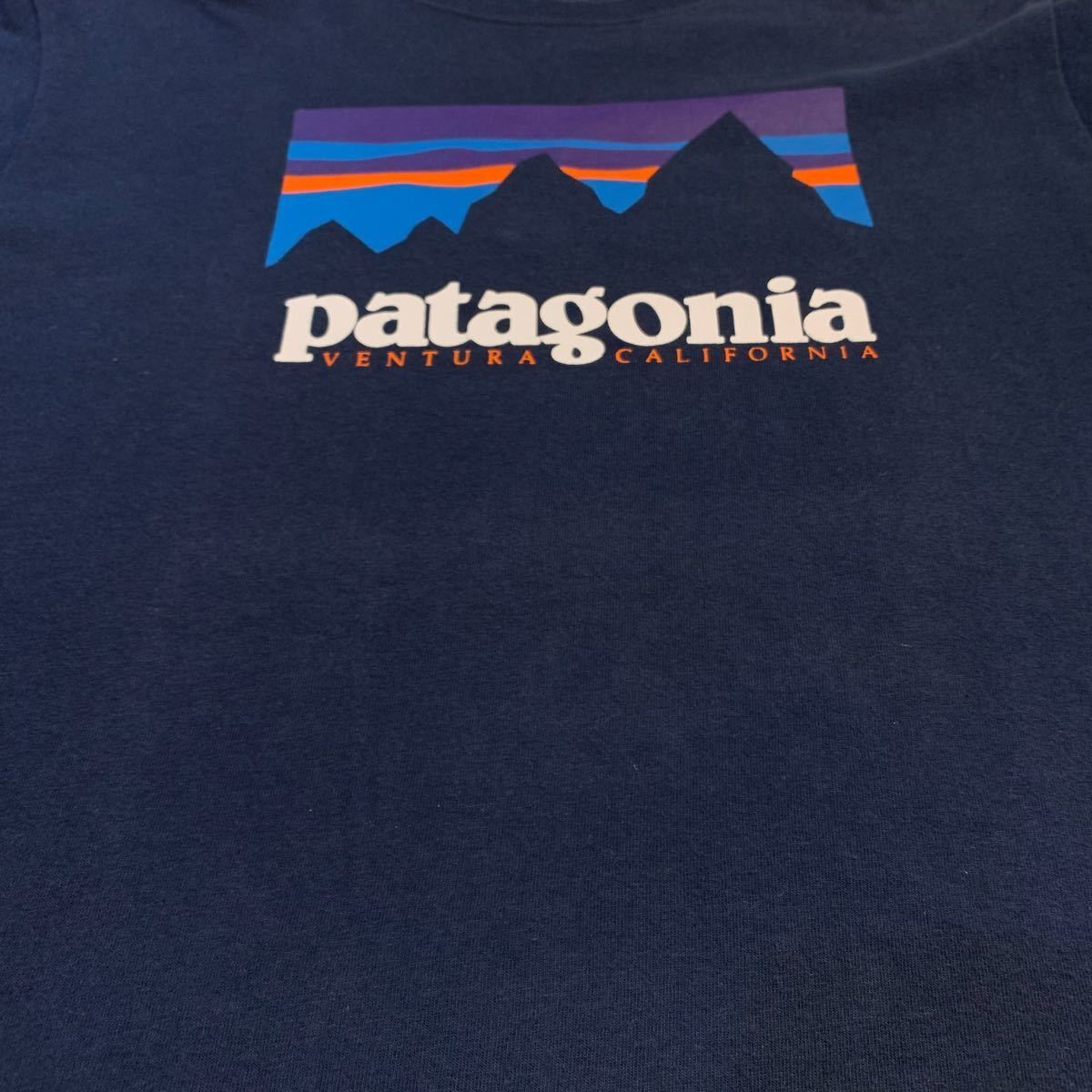 2016 patagonia L/S Shop Sticker Cotton T shirt ventura CALIFORNIA パタゴニア 長袖 コットン Tシャツ ロンT Tee ベンチュラ 38934FA16 _画像7