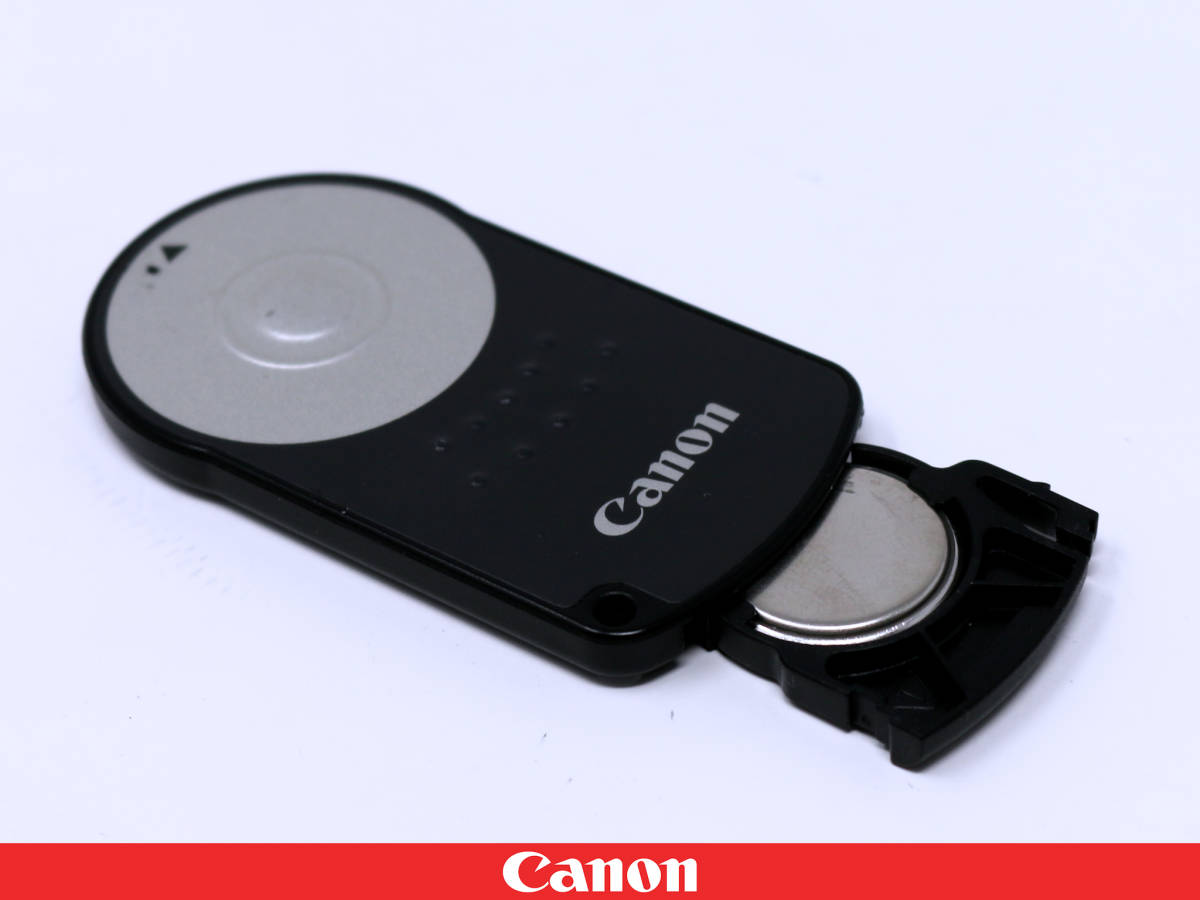 ◆◇純正美品◇Canon キャノン 【RC-6】ソフトケース 中古ボタン電池付属◇ワイヤレスリモートコントロールスイッチ★対応機種多数◇◆_画像6